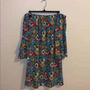 Off the shoulder dress